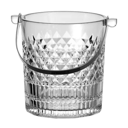 Balde para Gelo Esplanada em Cristal c/ Pinça - DoceLar Loja