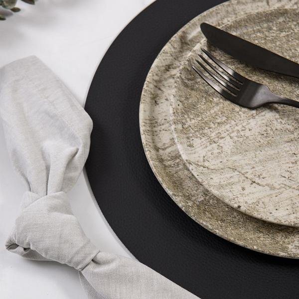 Prato Raso Aquarelle Stone - DoceLar Loja