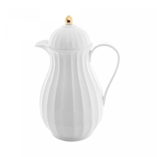 Garrafa Térmica de Plástico Jumeirah Branca 1L -