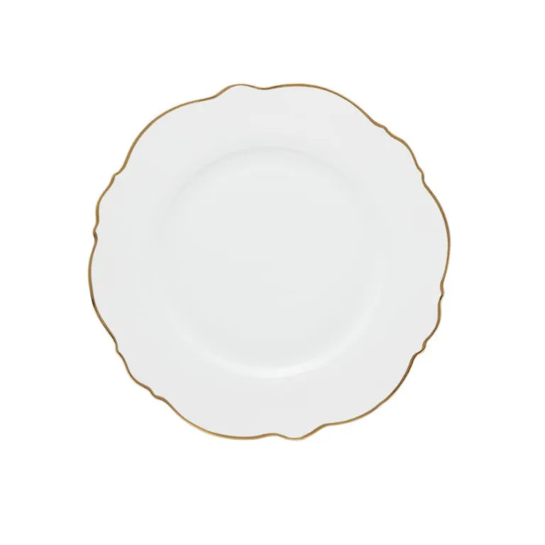 CJ 6 PRATOS SOBREMESA MALDIVAS FIO DOURADO