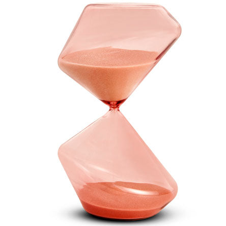 AMPULHETA EM VIDRO 30 MINUTOS