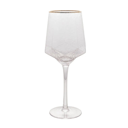 CJ 2 TACAS DE CRISTAL DE CHUMBO P/VINHO