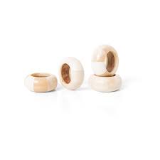 Anel de Guardanapo 4 Pcs Quartzo Natural