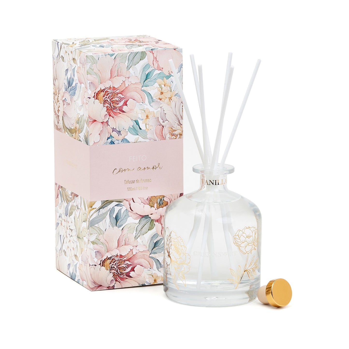 DIFUSOR DE AROMAS 550ML VANILLA