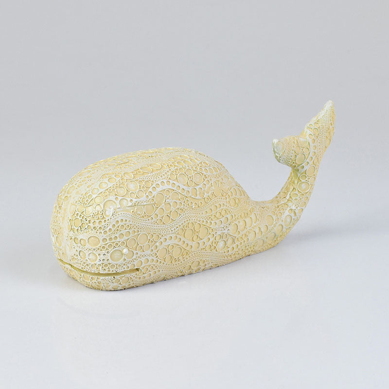 XK-50 B ENFEITE PEIXE C/ TEXTURA BEGE