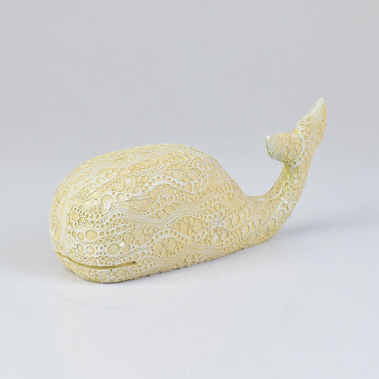 XK-50 B ENFEITE PEIXE C/ TEXTURA BEGE