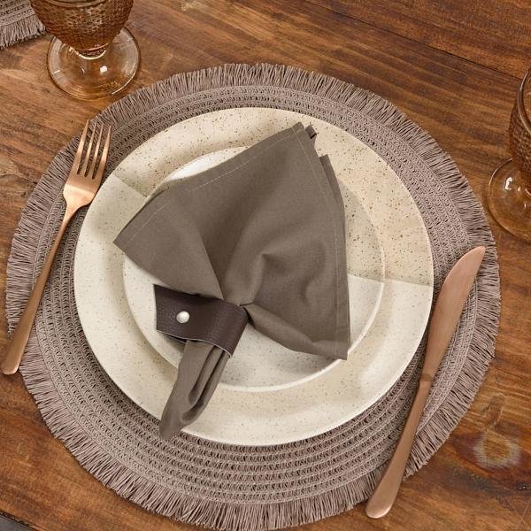 Jogo Americano Lana Toffee - DoceLar Loja