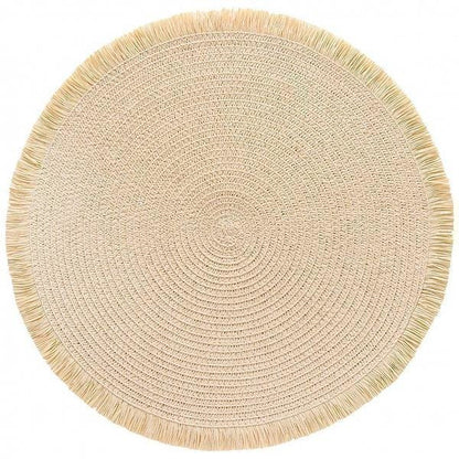 Jogo Americano Lana Palha - DoceLar Loja