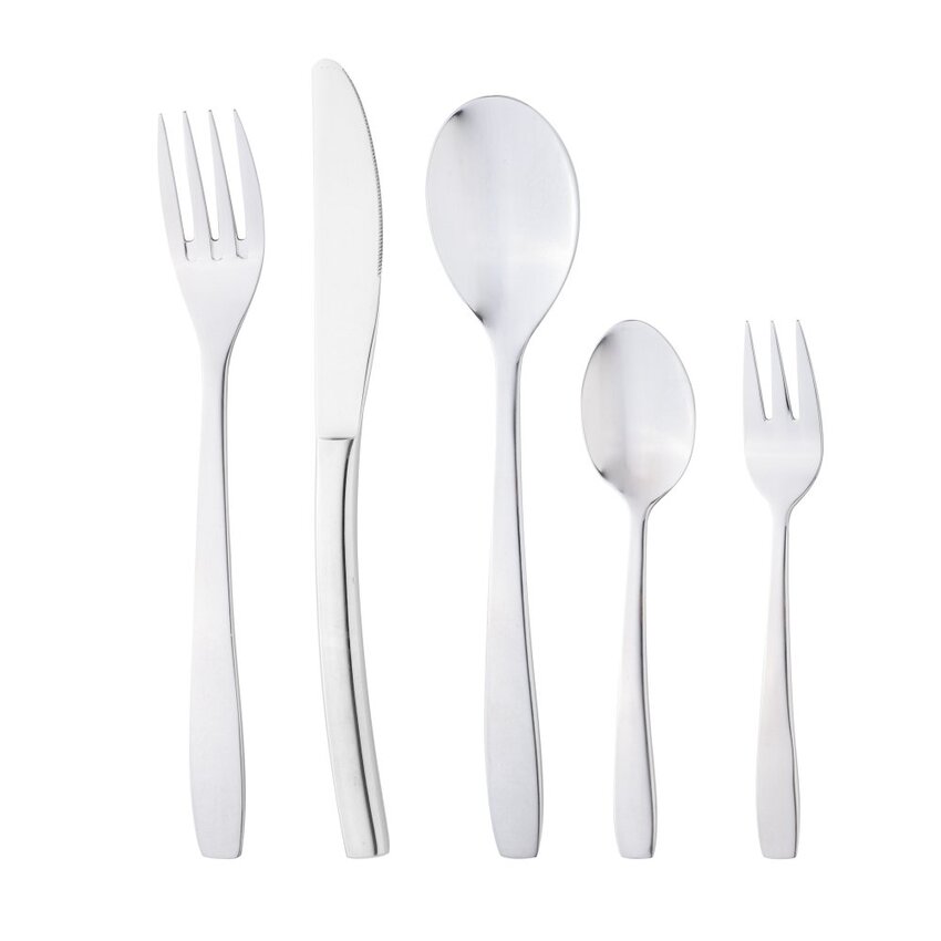 Faqueiro 30 Peças de Aço Inox London - DoceLar Loja