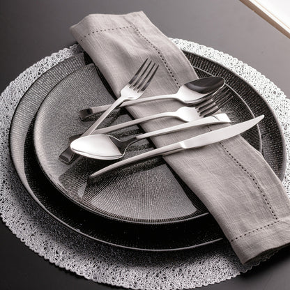 Faqueiro 48 Peças de Aço Inox Berna - DoceLar Loja