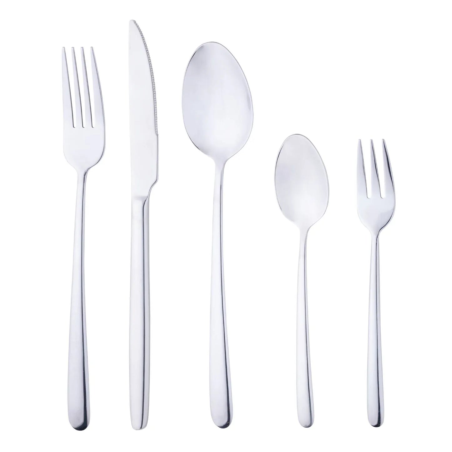 Faqueiro 30 Peças de Aço Inox Viena