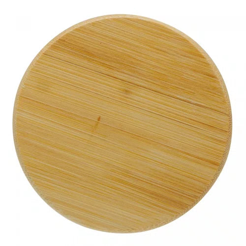 Pote De Vidro Canelado Com Tampa De Bambu 1.1L - DoceLar Loja