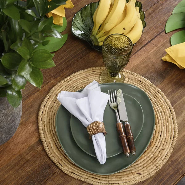 Guardanapo Home 4 Peças Liso Branco - DoceLar Loja