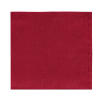 Guardanapo Home 4 Peças Liso Vermelho - DoceLar Loja