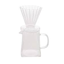 CAFETEIRA E FILTRO DE VIDRO BOROSSILICATO 500ML