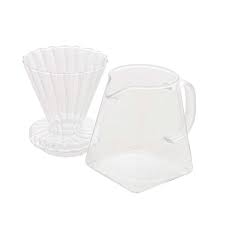 CAFETEIRA E FILTRO DE VIDRO BOROSSILICATO 500ML