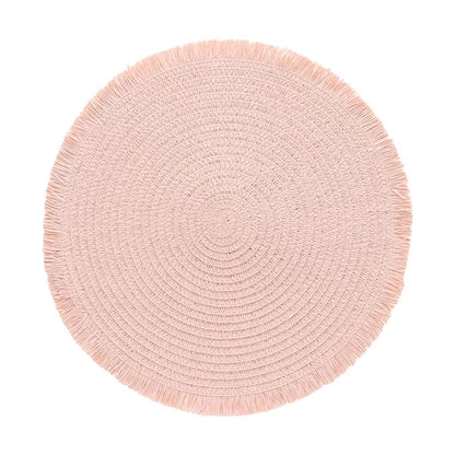 Jogo Americano Avulso Lana Rosa-Chá - DoceLar Loja