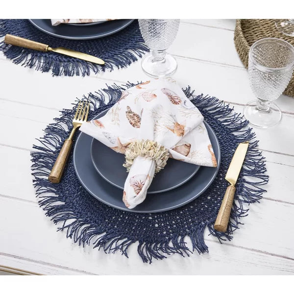 Jogo Americano Tulum Avulso Marinho - DoceLar Loja