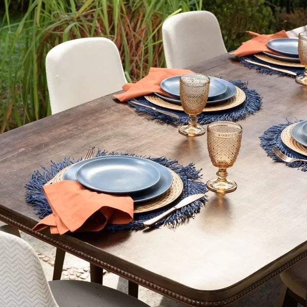 Jogo Americano Tulum Avulso Marinho - DoceLar Loja