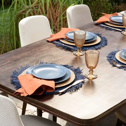 Jogo Americano Tulum Avulso Marinho - DoceLar Loja