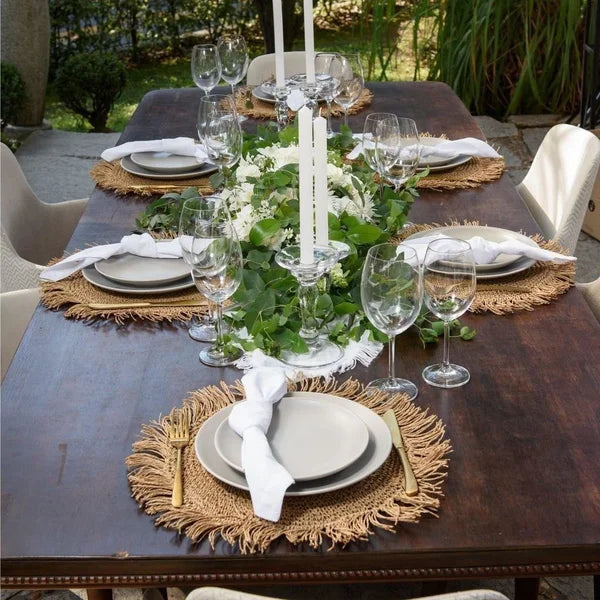 Jogo Americano Tulum Avulso Palha - DoceLar Loja