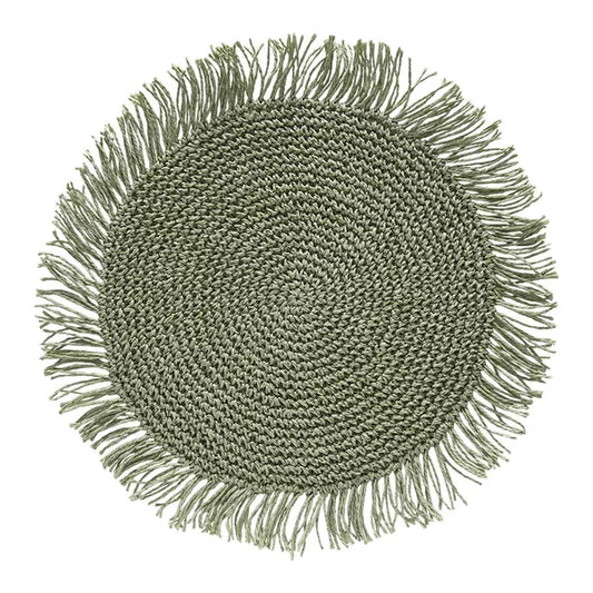 Jogo Americano Tulum Avulso Sálvia - DoceLar Loja