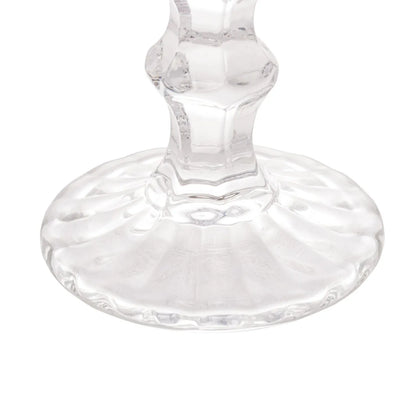 Cj 6 Taças para Água de Vidro com Fio Ouro Greek