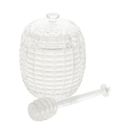 Meleira de Cristal com Pegador e Tampa Tress - DoceLar Loja