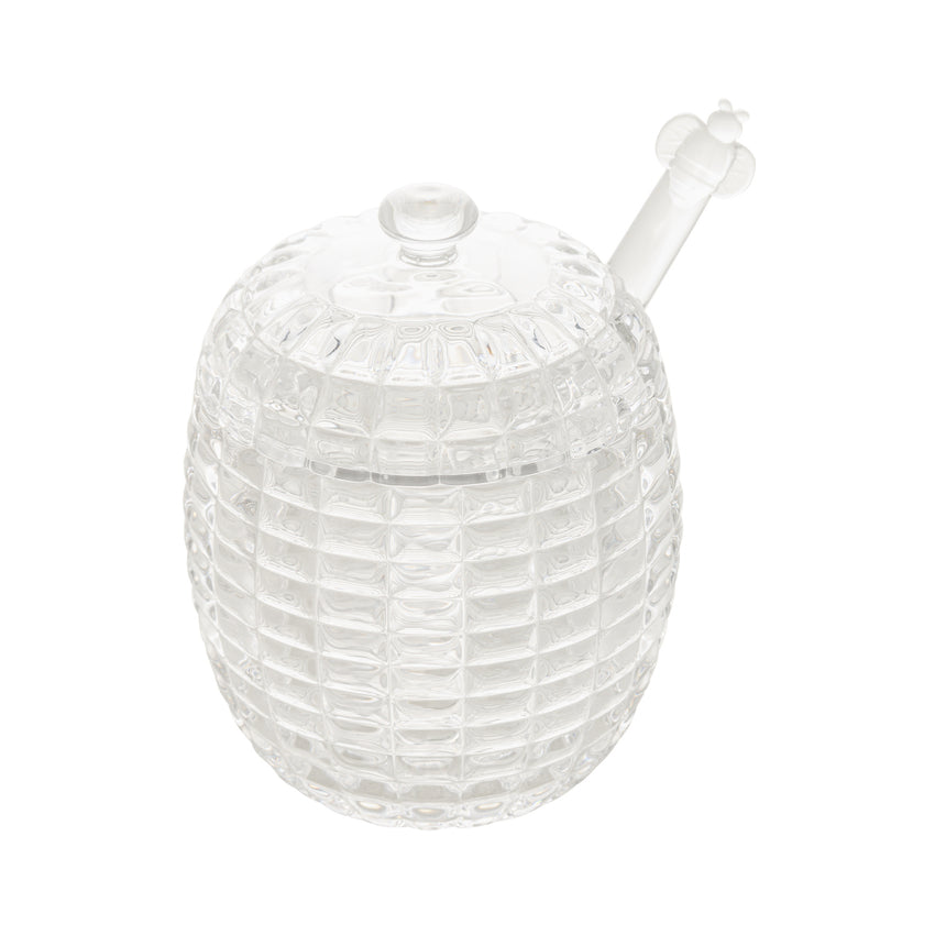 Meleira de Cristal com Pegador e Tampa Tress - DoceLar Loja