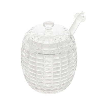 Meleira de Cristal com Pegador e Tampa Tress - DoceLar Loja