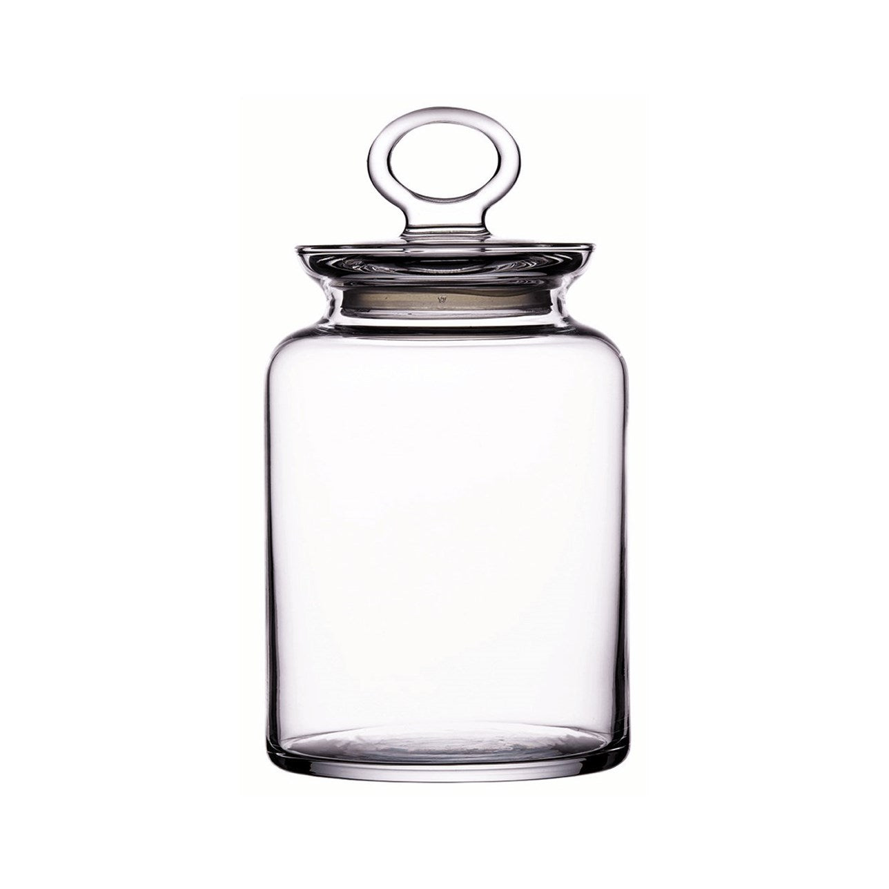 Pote Hermético em Vidro com Tampa-P - DoceLar Loja