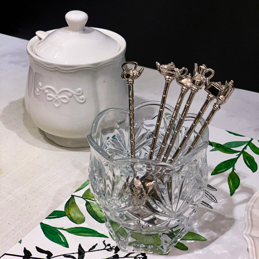 Porta Colher de Cristal Dublin - DoceLar Loja