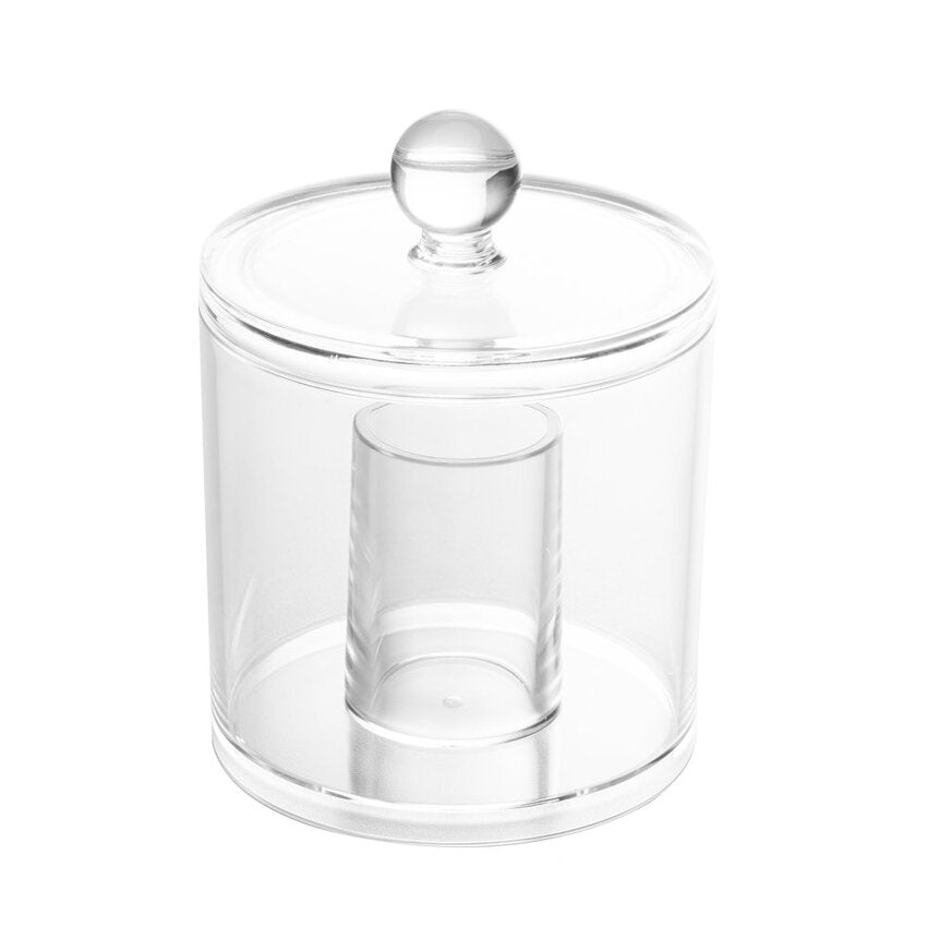 Porta Cotonete de Acrílico - DoceLar Loja