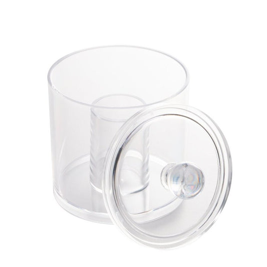 Porta Cotonete de Acrílico - DoceLar Loja