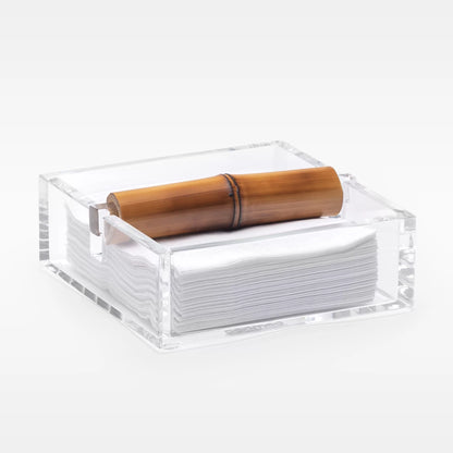 Porta Guardanapo Bambu-P - DoceLar Loja