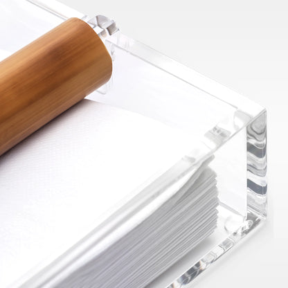 Porta Guardanapo Bambu-P - DoceLar Loja