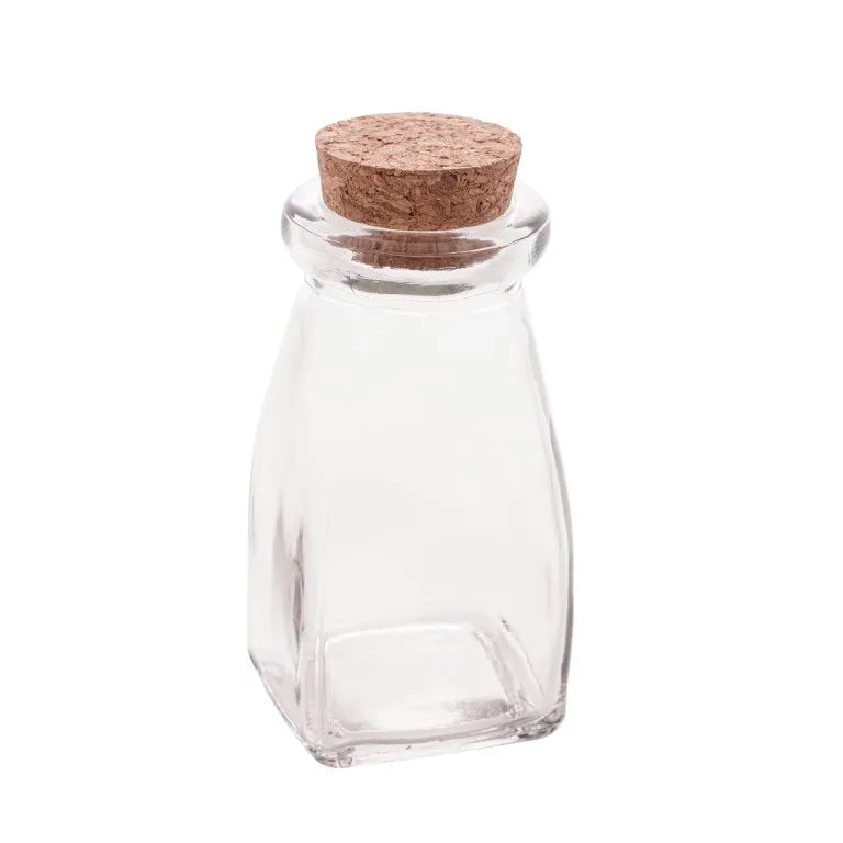 POTE DE VIDRO BOROSSILICATO C/ROLHA