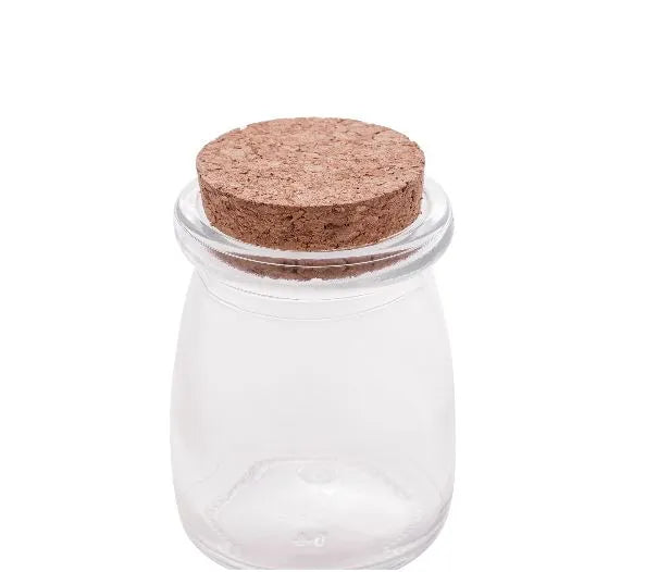 Pote De Vidro Borossilicato Com Rolha - DoceLar Loja