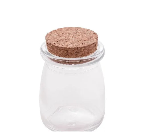 Pote De Vidro Borossilicato Com Rolha - DoceLar Loja