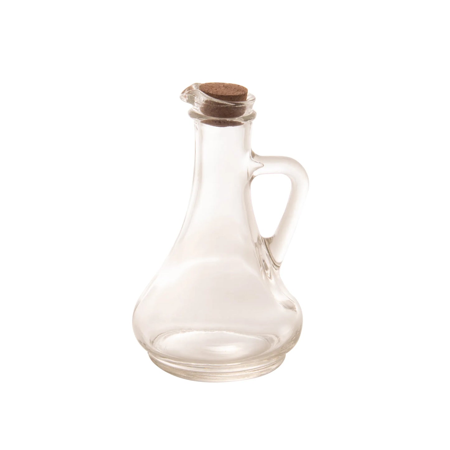 Galheteiro de Vidro com Tampa de Rolha - DoceLar Loja