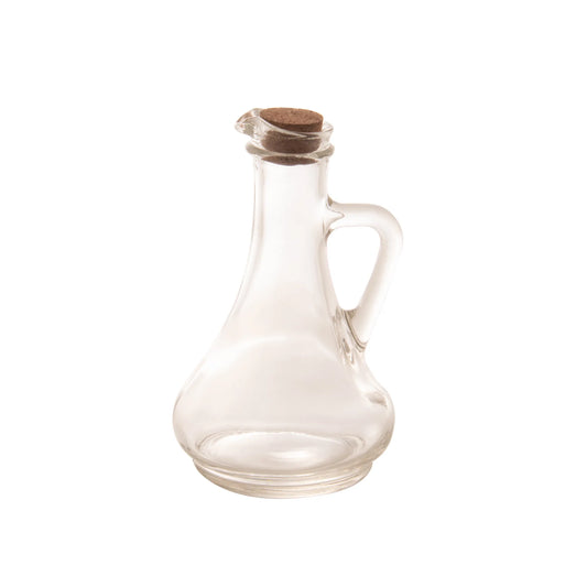 Galheteiro de Vidro com Tampa de Rolha - DoceLar Loja