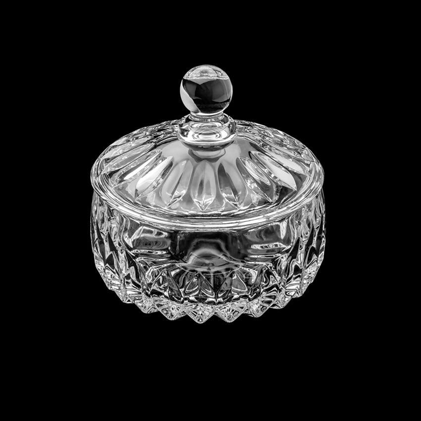 Potiche Decorativo de Cristal Louise - DoceLar Loja