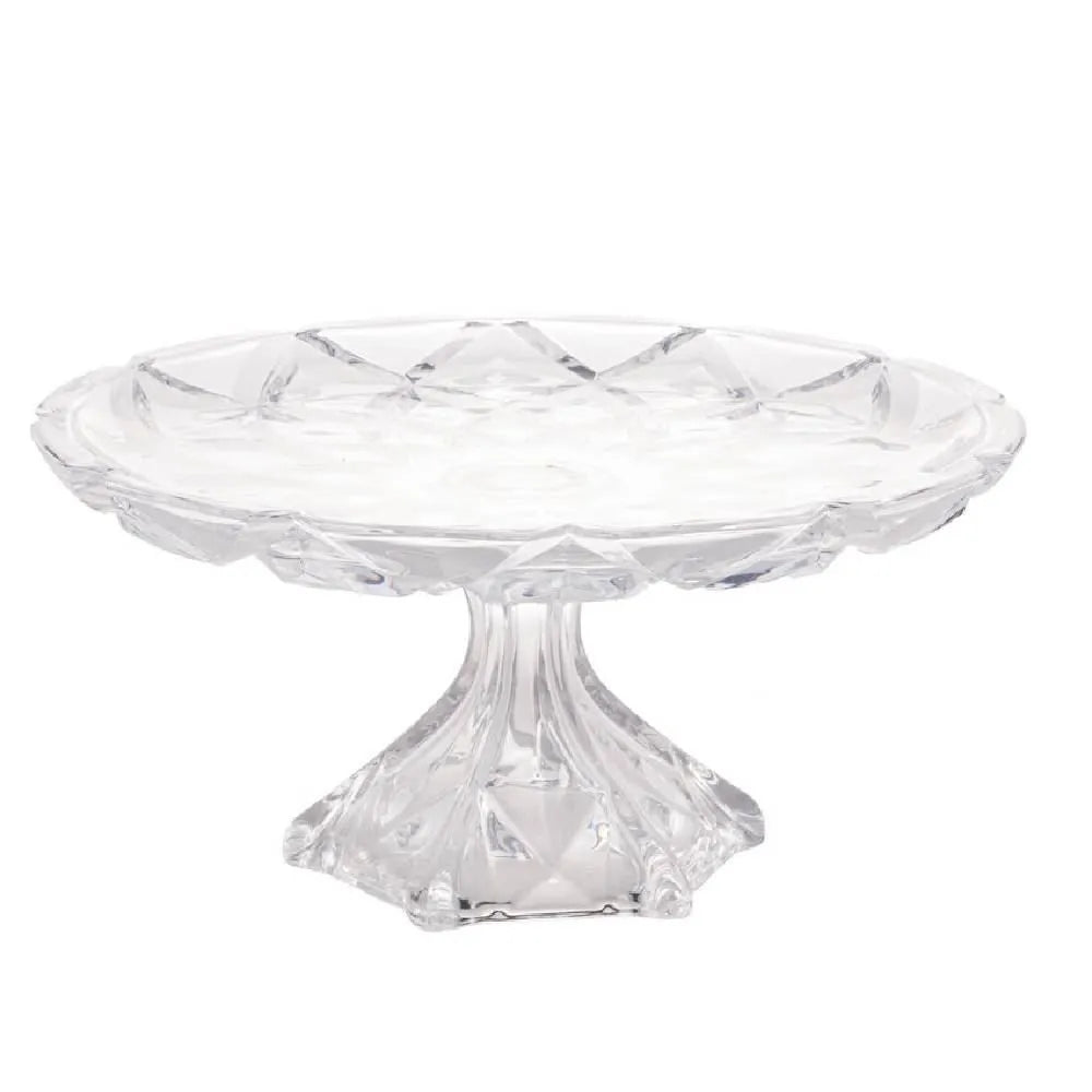 Prato de Bolo com Pé Deli Diamond - DoceLar Loja