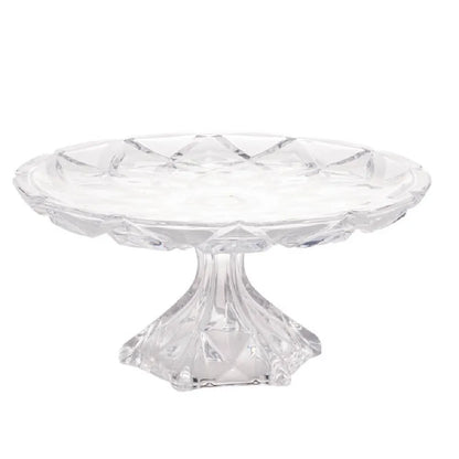 Prato de Bolo com Pé Deli Diamond - DoceLar Loja