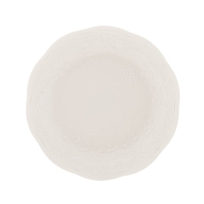 Prato Fundo de Porcelana Butterfly Flower - DoceLar Loja