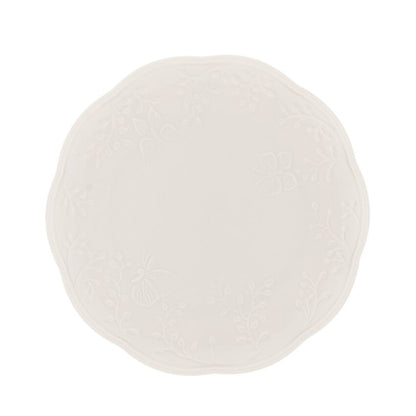 Prato para Sobremesa de Porcelana Butterfly Flower - DoceLar Loja