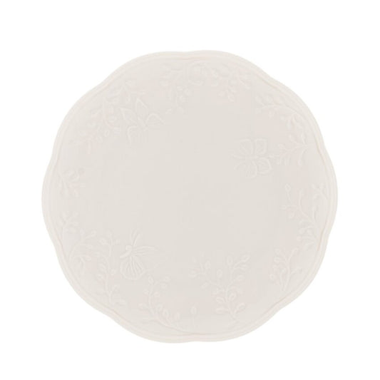 Prato para Sobremesa de Porcelana Butterfly Flower - DoceLar Loja