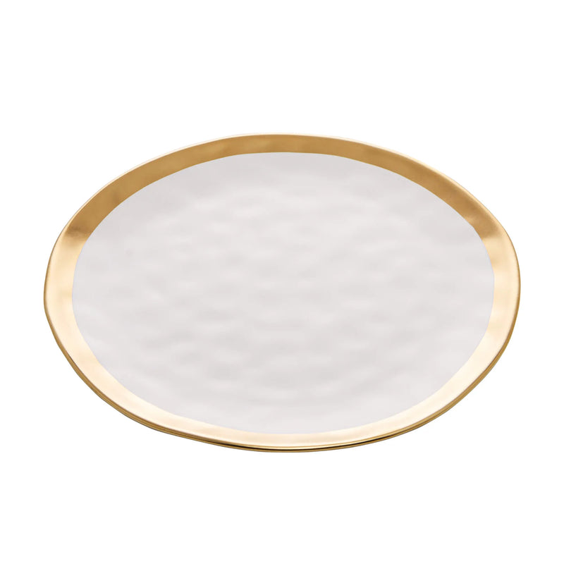 Prato Raso de Porcelana Dubai - DoceLar Loja
