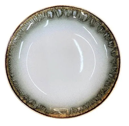 Prato para Sobremesa L´Hermitage Le Sentier Branco e Verde - DoceLar Loja