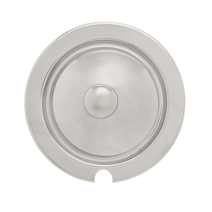 Queijeira de Aço Inox e Alça em Sisal Nature - DoceLar Loja